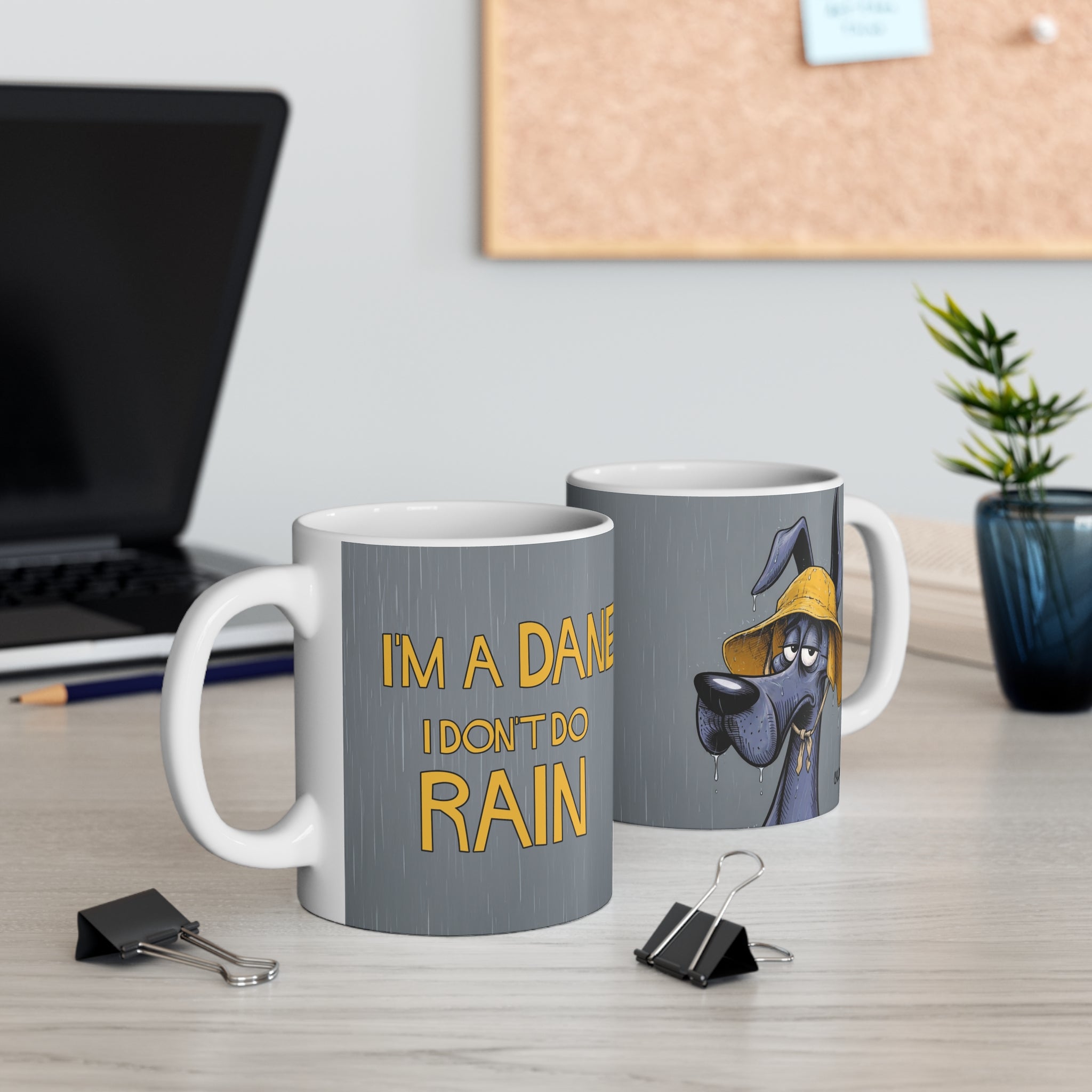 I'm a Dane, I Don't Do Rain - Dane Mug