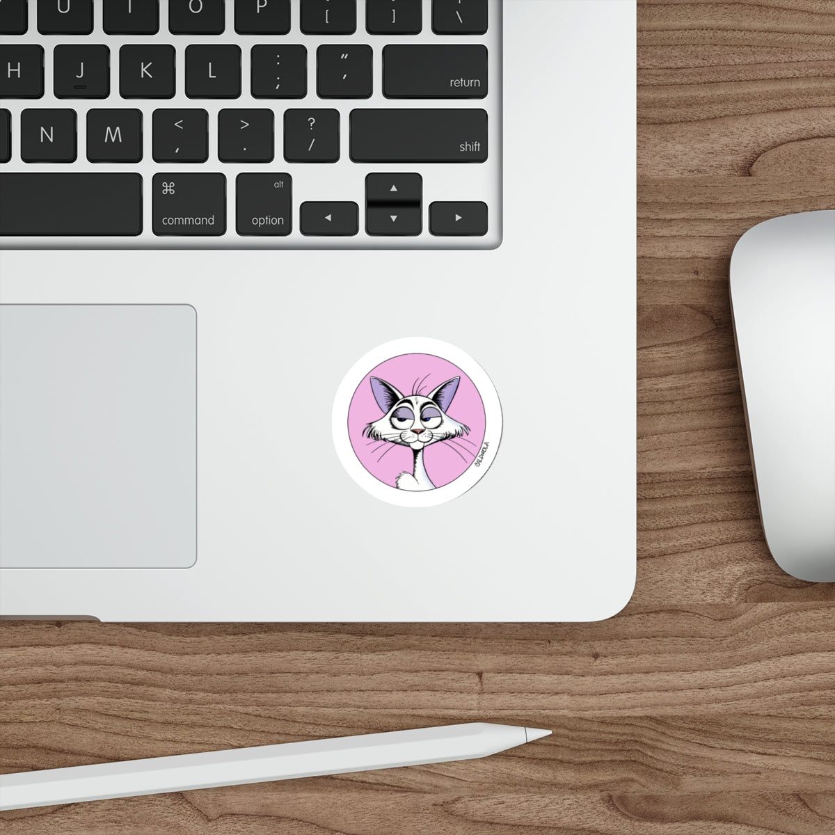 Katt – Katt Portrait – Die-Cut Sticker (3x3)
