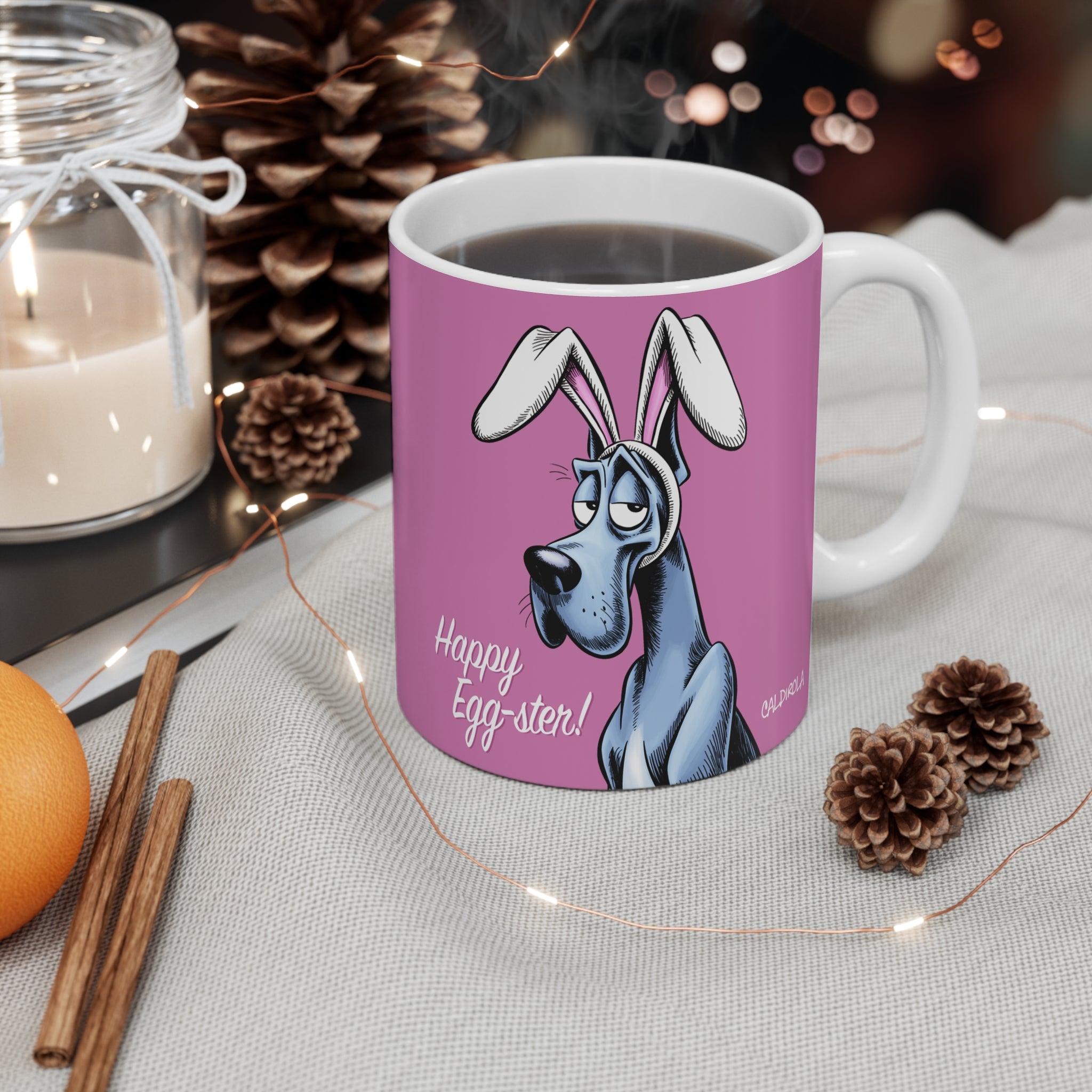 Dane - Happy Egg-ster! Mug