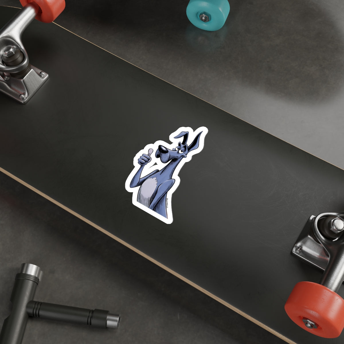 Dane - Sticker - Thumbs Up Die-Cut (5x5)