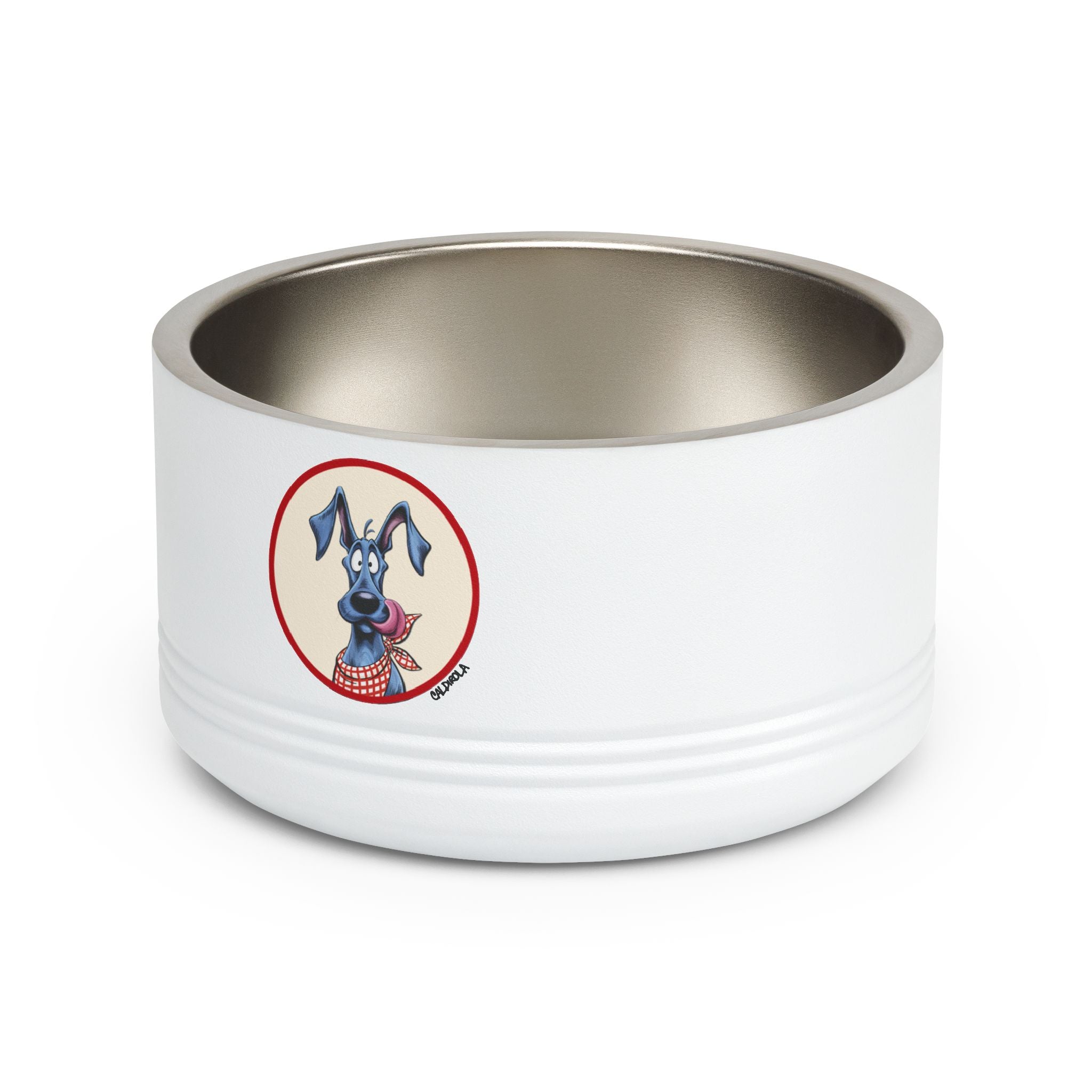 Dane - Dinner's On! Stainless Steel Dog Bowl