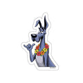 Dane Shaka Decal – Hawaiian Great Dane Sticker (5x5)