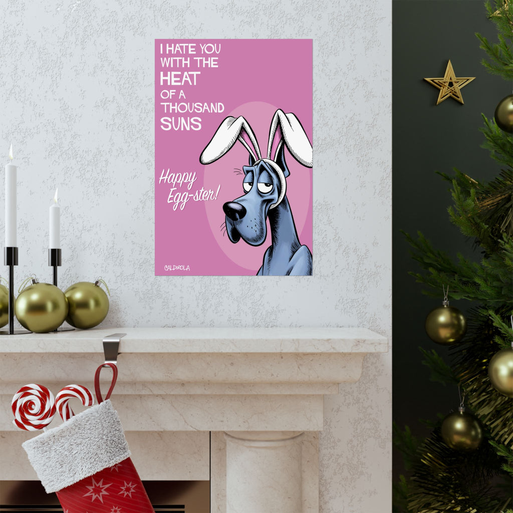 Dane - Happy Egg-ster! Poster