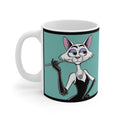 Kibble at Tiffany's – Katt Coffee Mug