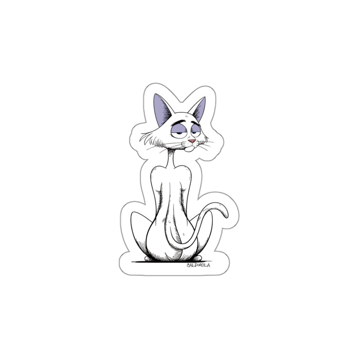 Katt – “Of Course I’m Ignoring You” Cat Die-Cut Sticker (3x3)