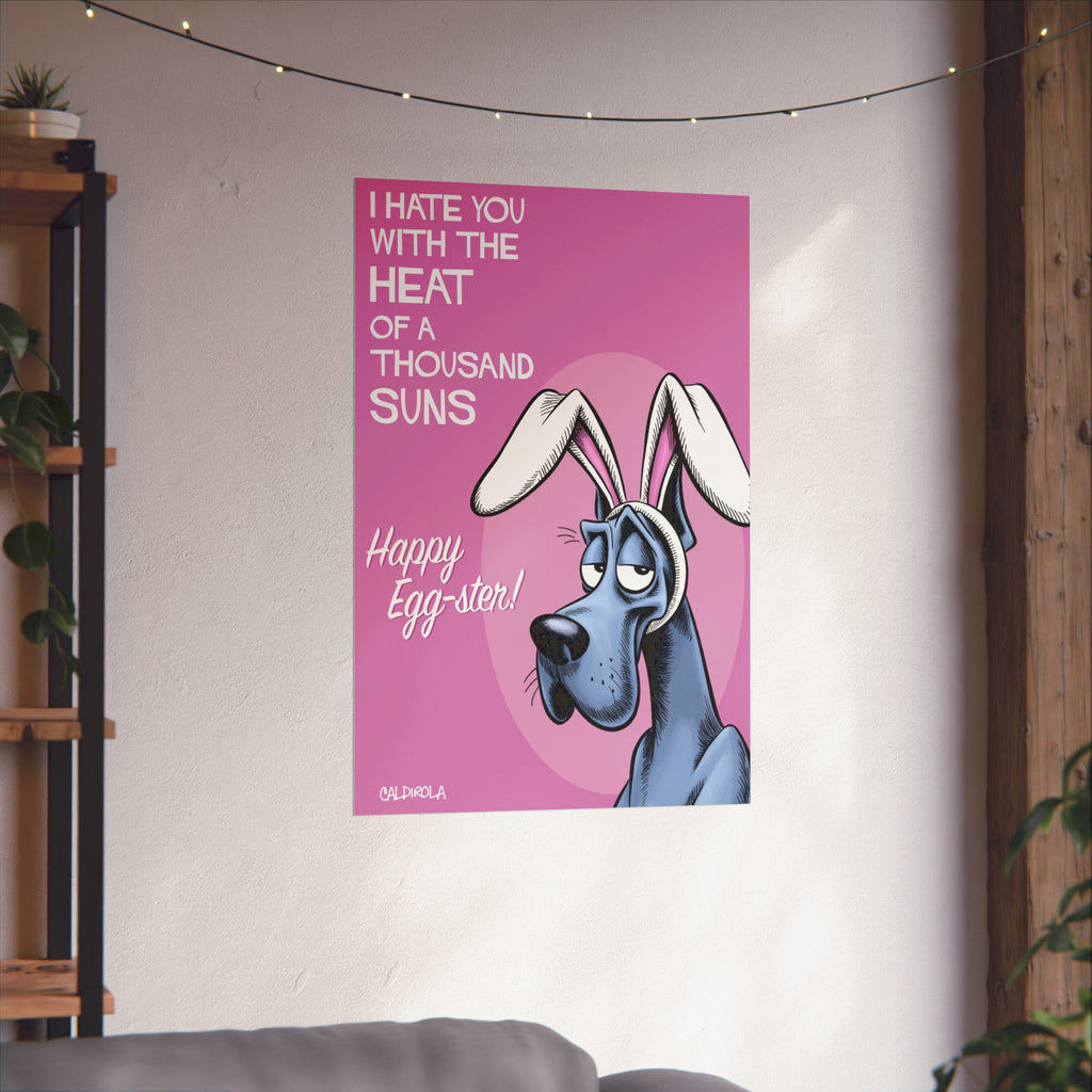 Dane - Happy Egg-ster! Poster