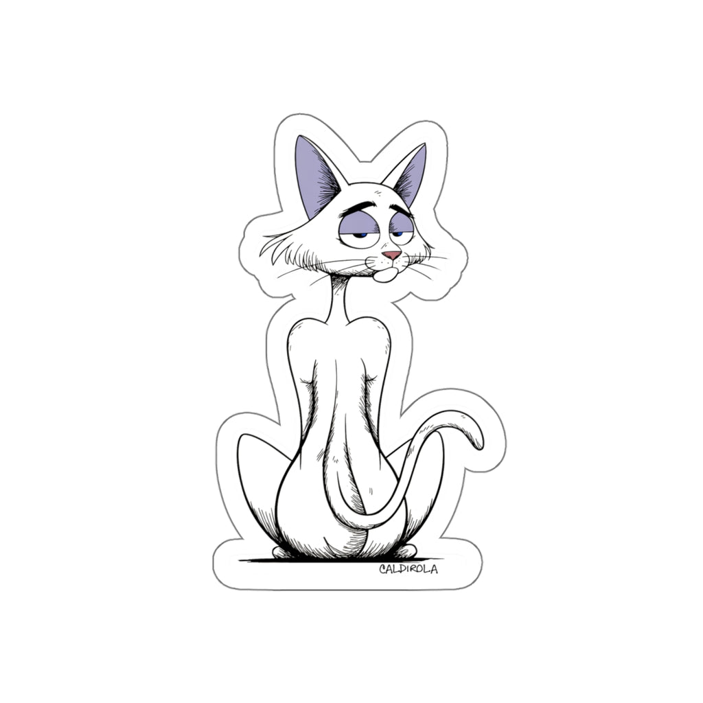 Katt – “Of Course I’m Ignoring You” Cat Die-Cut Sticker (5x5)