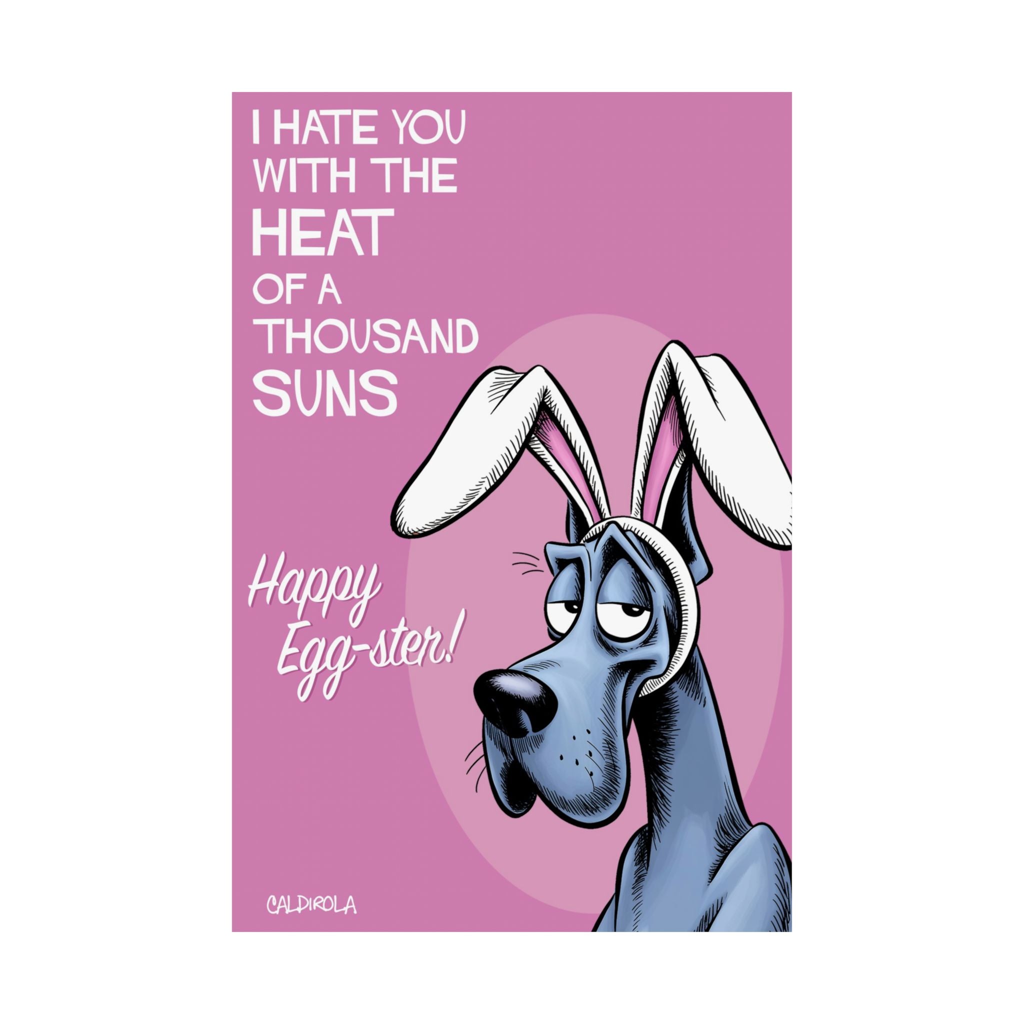 Dane - Happy Egg-ster! Poster