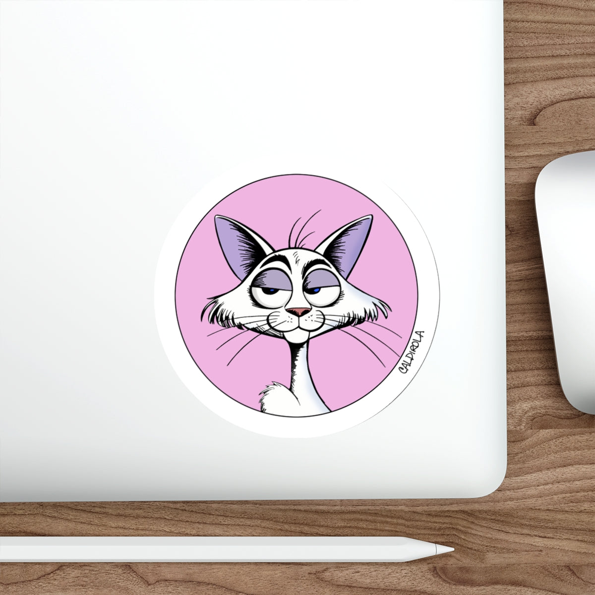 Katt – Katt Portrait – Die-Cut Sticker (5x5)