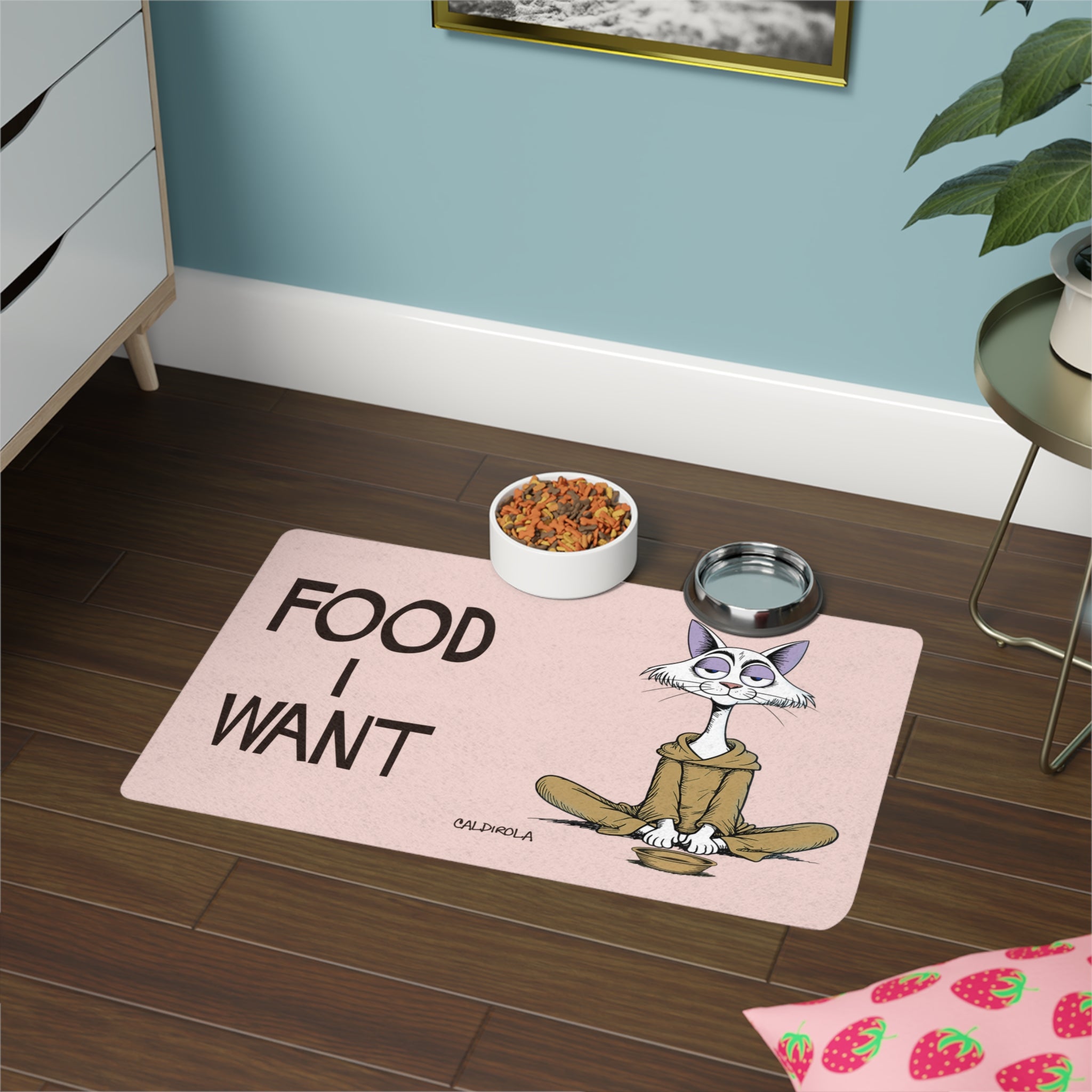 Katt – Food I Want! Cat Mat