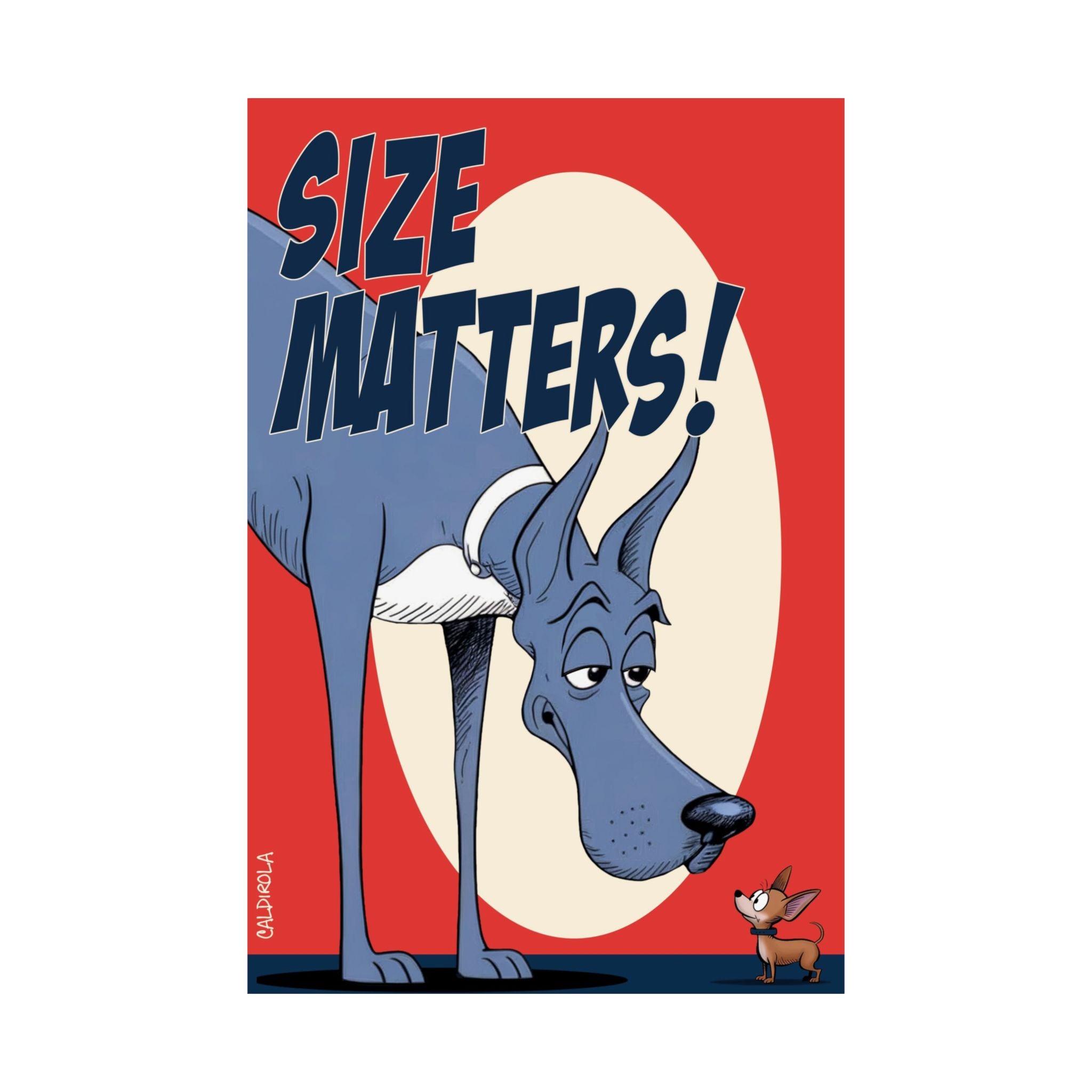 Dane - Size Matters Poster
