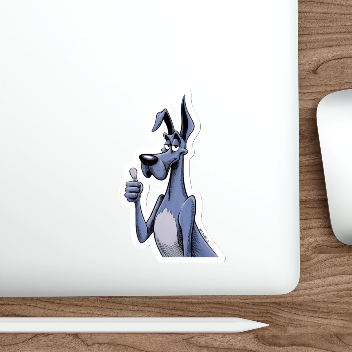 Dane - Sticker - Thumbs Up Die-Cut (5x5)