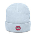 The "Katt" Premium Ribbed Beanie // Flamingo Edition