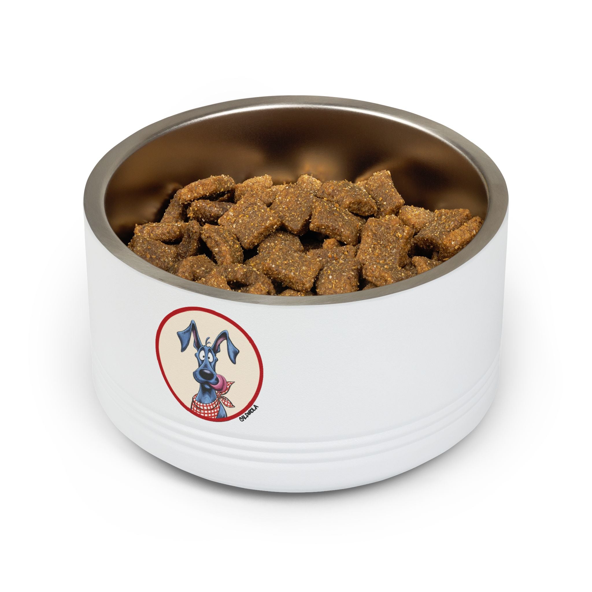 Dane - Dinner's On! Stainless Steel Dog Bowl