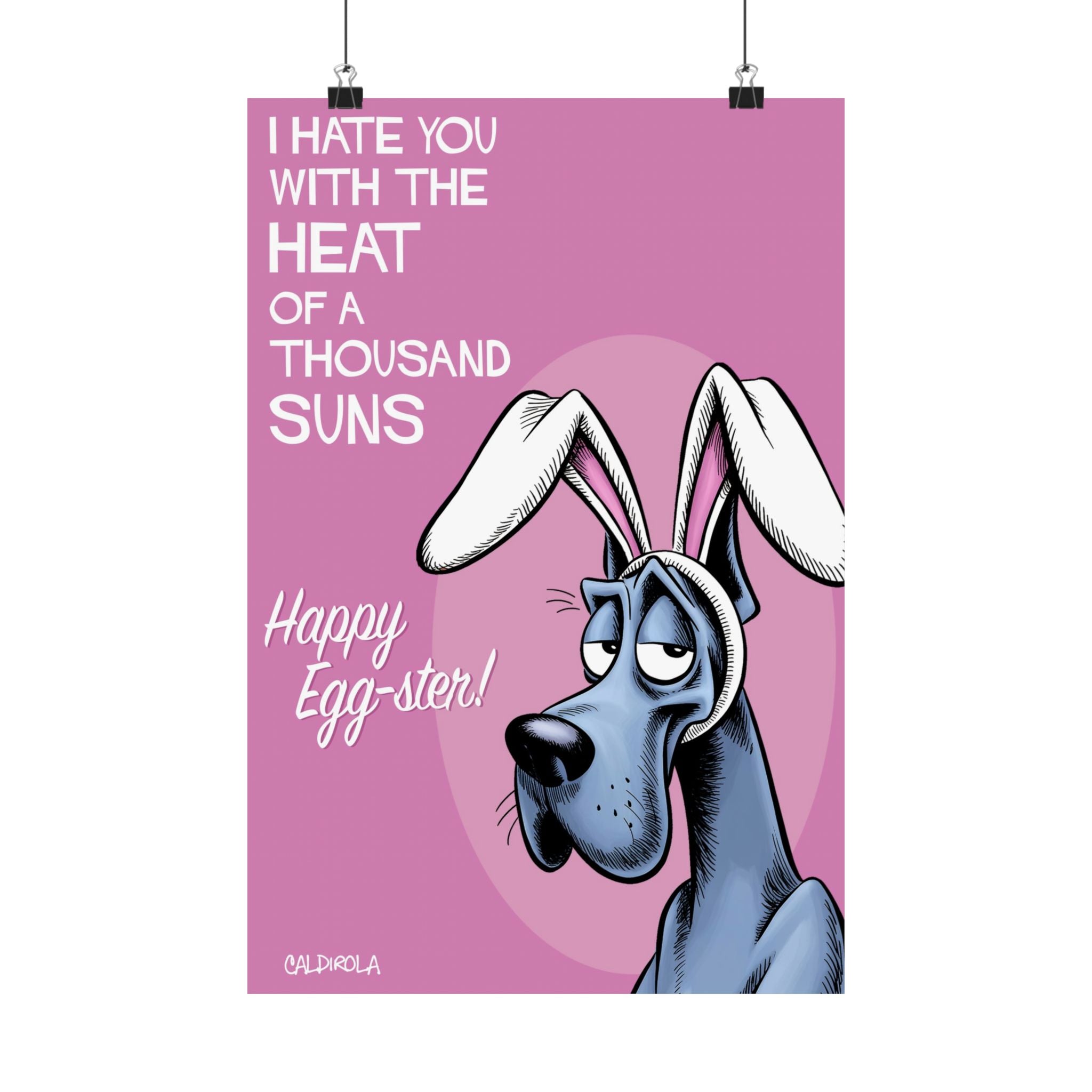 Dane - Happy Egg-ster! Poster